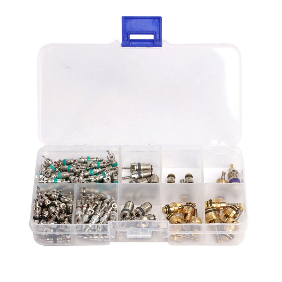 (134PCS) Car Valve Core Waterproof Solution For Replacement And Maintenance No-image-OPC-PKKCC5S-NEW