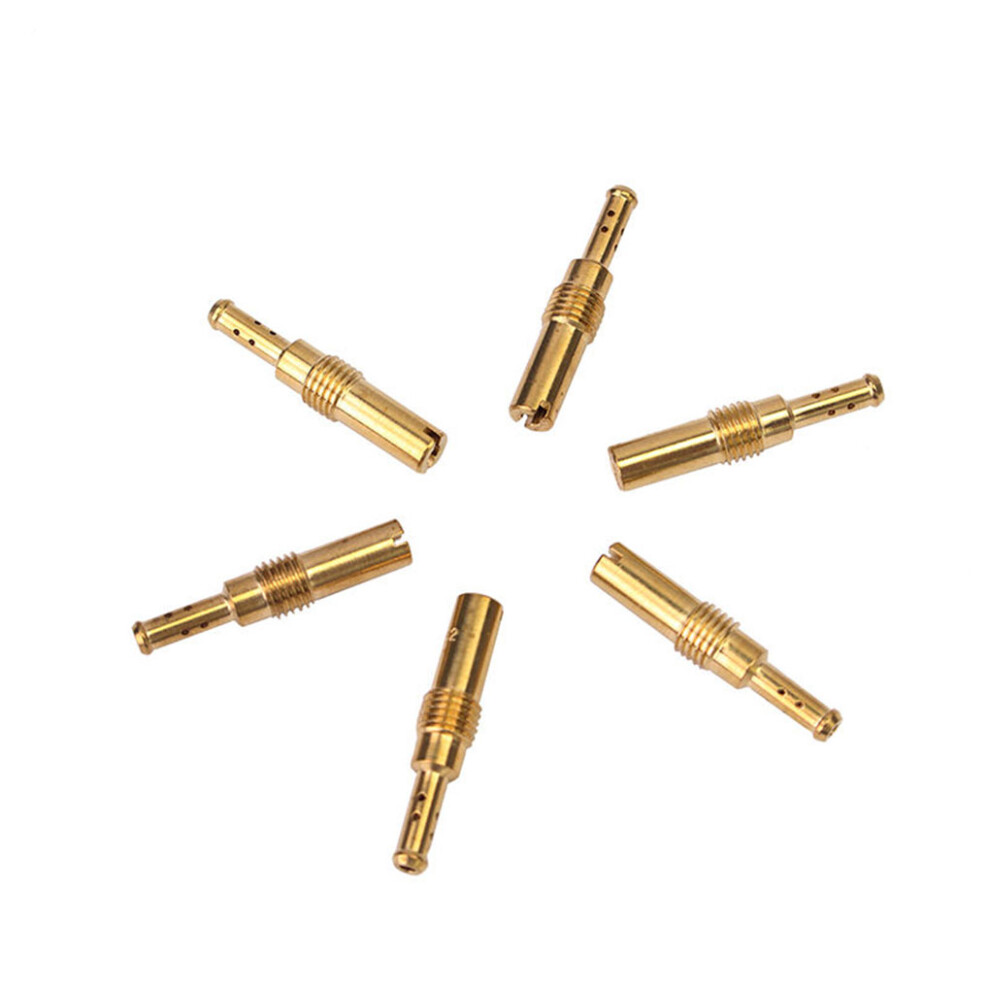 (Type 3250) 6 Pcs/set Carburetor Jets Carb Copper Nozzles Automotive Replacing-image-OPC-PKKCDFB-NEW