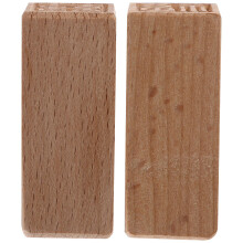 2 holz mondkuchen backstempel mit glücksmustern, backformen