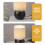 2pcs Replacement Control Knobs For Thermostat Oven Stove Plastic Knobs Precise Temperature Gauge 7