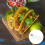 taco-halter aus mit saucenschale für oder restaurant 4