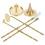duftstäbchen- -set aus messing mit räucherpulver- 11