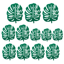 24 monstera untersetzer multifunktional für haushalt