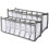2 pcs wardrobe clothes organizers with multi-grids divider boxes 1