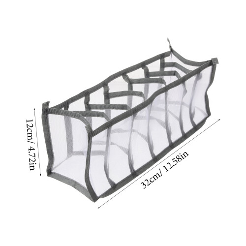 2 pcs wardrobe clothes organizers with multi-grids divider boxes 1