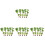 40 Pcs Miniature Palm Tree Model Micro Scenery DIY Decor 4