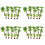 40 Pcs Miniature Palm Tree Model Micro Scenery DIY Decor 7