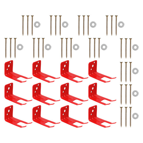 fire extinguisher wall mount bracket metal holder with screws