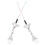 2pcs miniature ceiling lights for sand table diy building materials 6