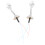 2pcs miniature ceiling lights for sand table diy building materials 5
