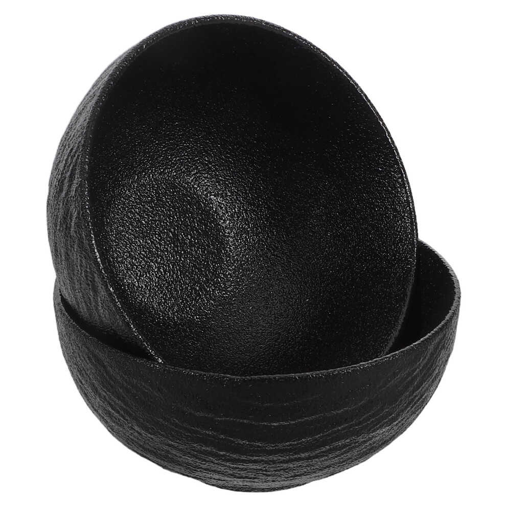 2pcs Rock Texture Ceramic Soup Bowls Set Porcelain Pasta Salad Bowls-image-OPC-PKKCMPT-NEW