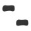 2pcs Black Charcuterie Board Serving Tray 10