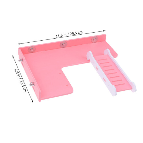 Hamster klimladder speelplatform grappig creatief bord speelgoed roze 1