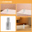 2Pcs Precision Threaded Metal Adapter for Broom Mop Extension Poles 7