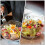 salad storage bowl fruit container multi function dessert bowl 11
