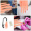 1 set kunstnagels met verstelbare nagelmodelleerhand 10