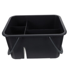 Small Storage Baskets Storage Basket Grey Plastic 1pc