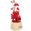 3Pcs Realistic Plastic Artificial Bonsai Tree Multi-Color Office Decor 3