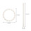 boho gardinenband handgewebte halterung satz 2