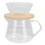 1 set streifenglas-kaffeefilter, wiederverwendbares mit tüll 6