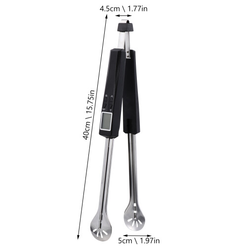 1Set Multifunktionale Barbecue Mit Integriertem Temperaturmesser 1