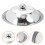 Pot Visible Lid Practical Kitchen Accessory 30x30cm Silver 5