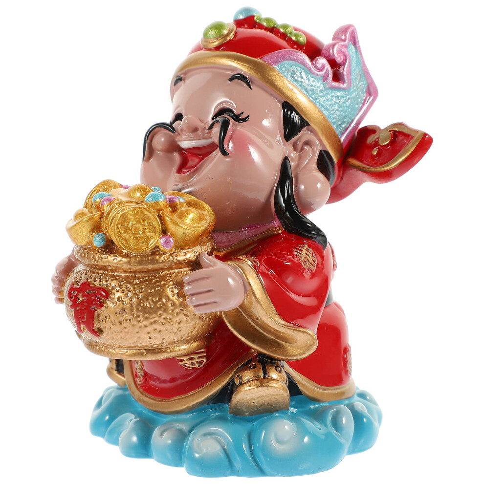 5pcs resin fortune god figurines home decor lucky household ornament-image-OPC-PKKD52C-NEW