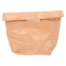 1 bento-box aus kraftpapier, lunchbox, aufbewahrungstasche