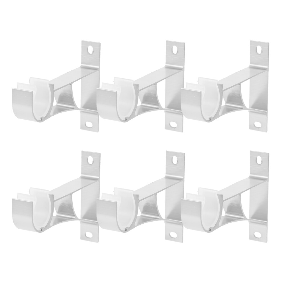 12 Pcs Heavy Duty Curtain Rod Mount Brackets-image-OPC-PKKD8BQ-NEW