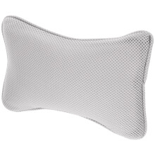 non-slip bathtub pillow with suction cups for neck shoulder support