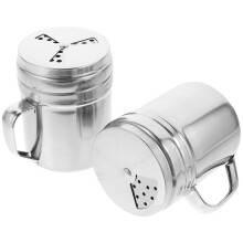 2 Pcs Containers Castor Utensils For Kitchen Sugar Bowl