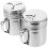2 Pcs Containers Castor Utensils For Kitchen Sugar Bowl 3