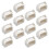 20 Pcs Portable Bread Boxes Handheld Baking Food Containers 1