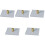 5pcs Incense Coil Maker Lightweight Winder Roller 5