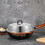 Cookware Lid Silver Arched Dome 2set 13.8x13.8x2.8in 5