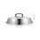 Cookware Lid Silver Arched Dome 2set 13.8x13.8x2.8in 2