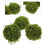 12 Pcs Artificial Hanging Topiary Plant Balls Green 9