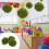 12 Pcs Artificial Hanging Topiary Plant Balls Green 11