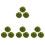 12 Pcs Artificial Hanging Topiary Plant Balls Green 2