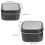 2pcs retro square tin box for candle jewelry storage 2