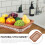 Woven Basket Bread Container Kitchen For Mesh Wicker Small 10