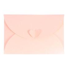 20pcs Heart Envelopes with Greeting Cards, Beaded Glitter
