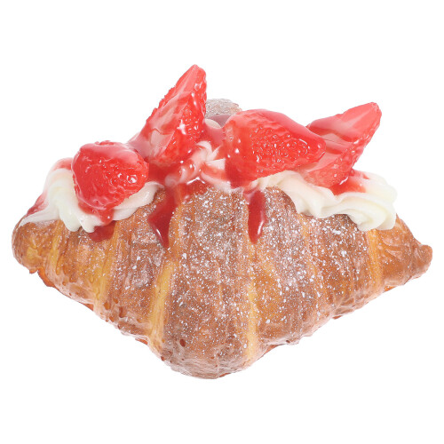 Fake Pu Bread Croissant Model Kitchen Photography Prop 2