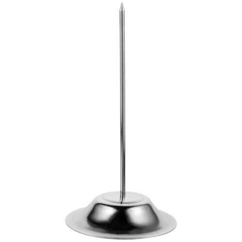 Organizer Ricevute in Metallo Argento Robusto Per Ristoranti 2
