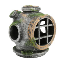 Aquarium-Helm-Ornament, Simulation, giftfreies