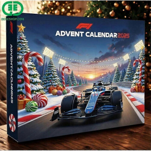 F1 Racing Advent Countdown Holiday Calendar Blind Box Christmas Tree Decoration 2