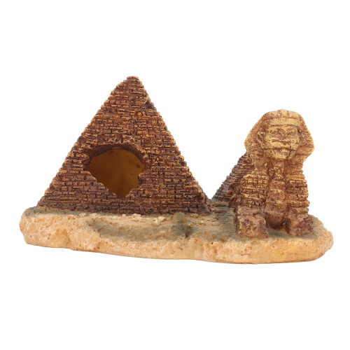 Aquarium-Pyramide, Dekoration, realistisch, 1
