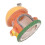Aquarium-Pilz-Schloss-Ornament, Simulationsharz, 9