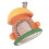 Aquarium-Pilz-Schloss-Ornament, Simulationsharz, 8