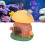 Aquarium-Pilz-Schloss-Ornament, Simulationsharz, 12